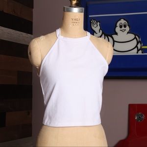 ZARA - White Cotton Tank